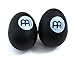 Meinl Percussion ES2-BK Set of Two Plastic Egg Shakers, Black