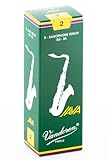 Vandoren SR272 Tenor Sax JAVA Reeds Strength 2; Box of 5