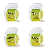 (4 PACK) - Spry Dental Floss With Xylitol | 40mtrmtr | 4 PACK - SUPER SAVER - SAVE MONEY