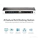 StarTech.com USB-C Triple Monitor Docking Station for MacBook Pro / Air M1 M2 M3 M4 & Windows, Universal 4K HDMI DP Dock, Thunderbolt Compatible, 60W Laptop Charging - TAA