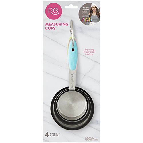 Rosanna pansino by wilton measuring cups, 4-piece