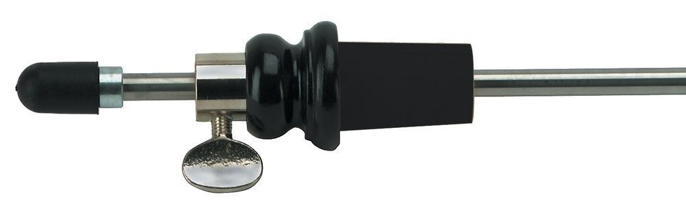 GEWA 413000 Cello spike standard, spike for cello, length 52 cm, metal rod Ø 8 mm, hardwood bulb