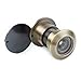 Royal H&H Large Door Viewer as Security Peek Peep Hole for Home Office 200 Degree Solid Brass Cover (Antique Bronze)