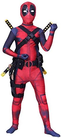 JerriyCostumes Zentai Halloween Unisex Lycra Spandex Cosplay Costumes Adult/Kids 3D Style