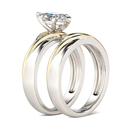 Jeulia Wedding Rings Engagement Rings for Women Anniversary Promise