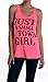 JUST A SMALL TOWN GIRL GRAPHIC PRINTED TANK TOP TEE