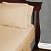 Cosy House Collection Everyday 1500 Series Bed Sheet Set - Ultra Soft & Cool Hotel Bedding - Deep Pocket - Wrinkle, Stain and Fade Resistant - 4 Piece Set (Queen, Cream)