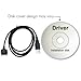 Eforcity Nokia CA-53 Compatible USB Data Cable for Nokia 3230 / 3250 / 3300 / 6111 / 6125 / 6126 / 6131 / 6136 / 6170 / 6086 / 6230 / 6230i / 6233 / 6235 / 6235i / 6236 / 6236i / 6255 / 6255i / 6256 / 6260 / 6265 / 6265i / 6270 / 6280 / 6282 / 6630 / 6670 / N75 / E65 / E50 / N80 ie / E61i (no software and driver)