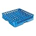 Carlisle FoodService Products RP-14 Blue Color, Polypropylene OptiClean All Purpose Plate and Tray Rack