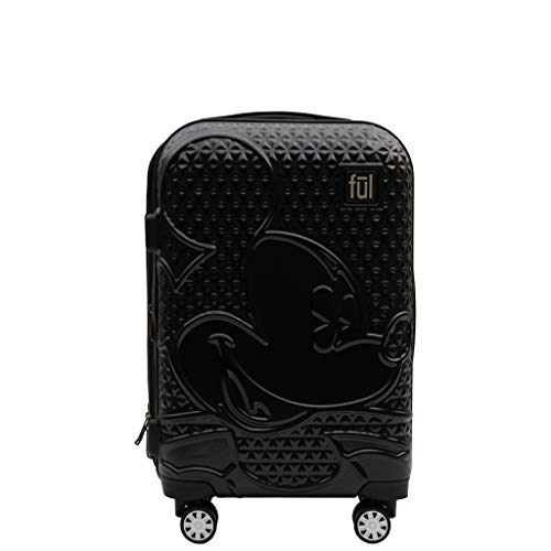 ful Disney Mickey Mouse CarryOn Rolling Suitcase, Hardside Travel