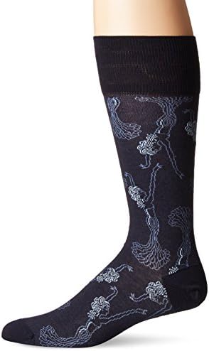 per pedes Men's Puttin on the Ritz, 002 Navy, Sock Size:10-13/Shoe Size: 6-12