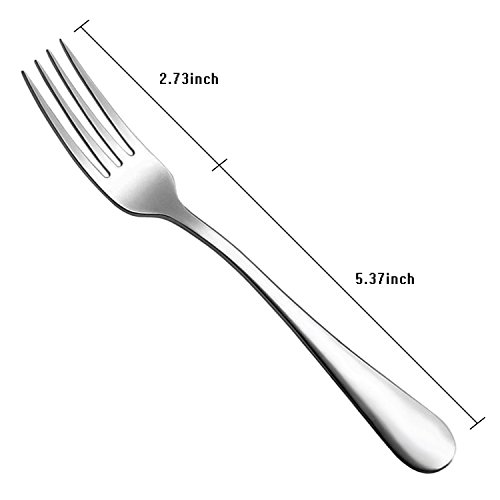 Dinner Forks, MCIRCO 18/10 Heavyduty Stainless Steel Dinner Forks Set