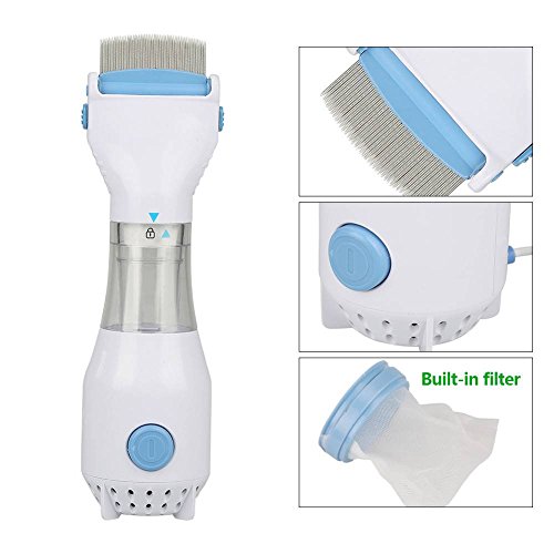 Candora Electric Brush Comb Pet Dog Cat Tool + 3 Filters