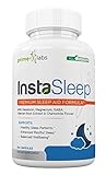 Prime Labs Sleep Aid Natural Insomnia Pills for Relaxation & Calm, Stress Reduction with Valerian Root, Melatonin & Chamomile For Improved Rest & Overall Health