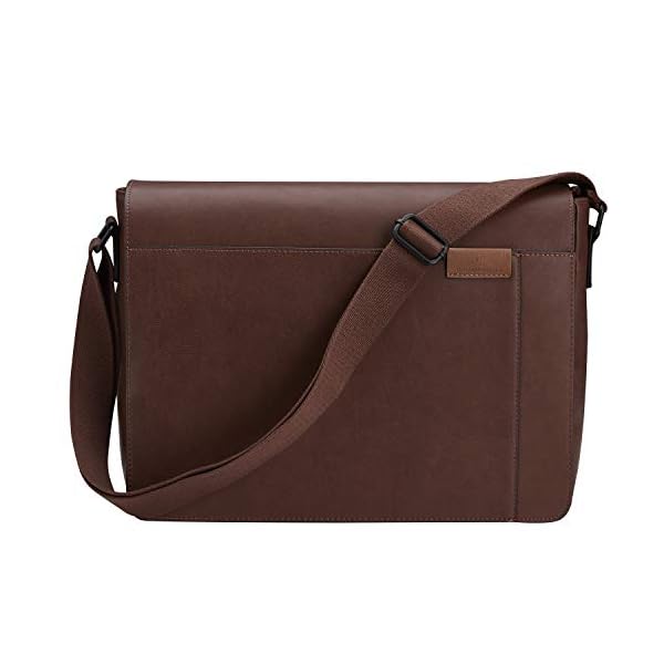 modern leather messenger bag