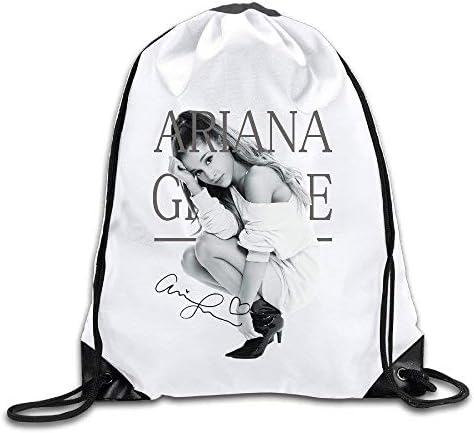 OQUYCZ Funny Men & Women Sackpack Ariana Grande Backpack Sack Bag Drawstring Sling Backpack