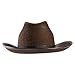 Funny Party Hats Cowboy Hat - Studded Cowboy Hat - Cowboy Costume Accessories - Brown Cowboy Hat