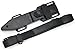 Snake Eye Tactical Dive Knife ll, All Stainless with Line Cutter, Razor Edge and Leg Strap Sheath (Double Edge)