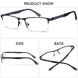 4 Pack Blue Light Blocking Reading Glasses for