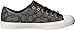 Coach Womens Empire Outline Sneaker Black-Smoke/Black Size 9