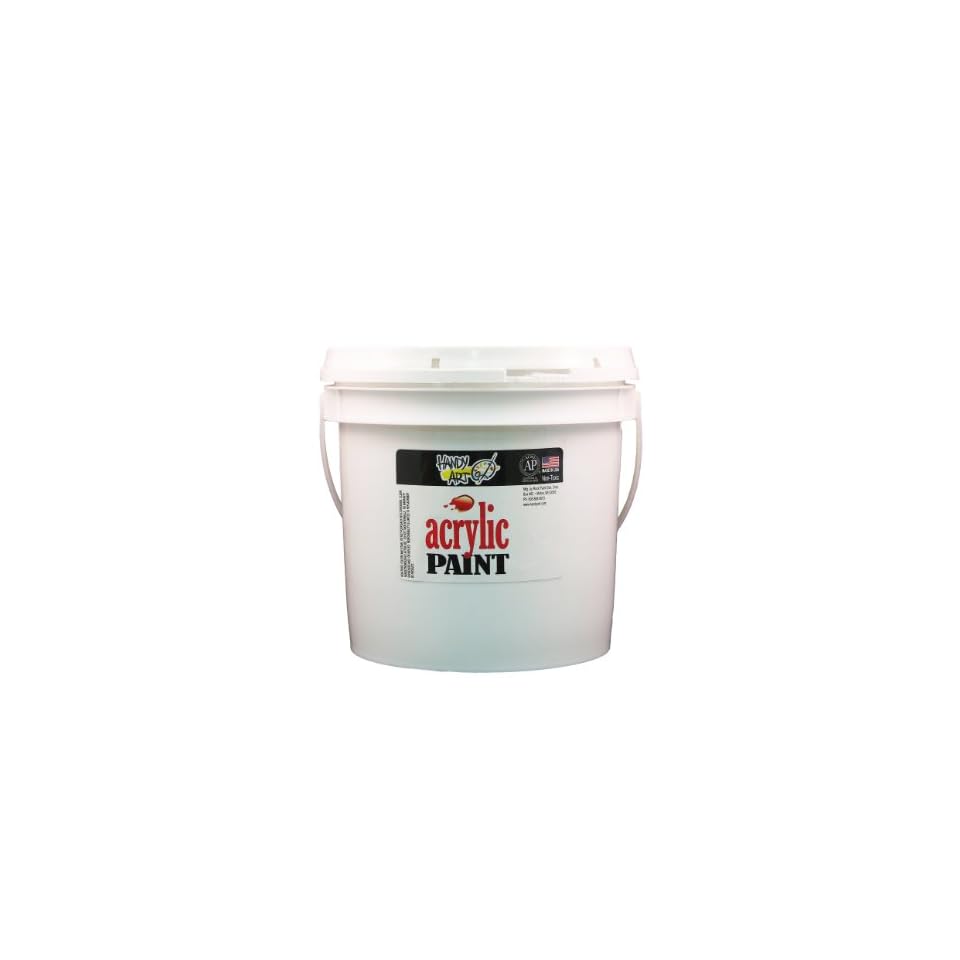 Handy Art by Rock Paint 440 104 Student Acrylic Black Gesso, 1, Gallon