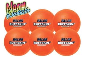 Palos Sports RuffSkin 6" Neon Orange Foam Dodgeball Set of Six