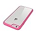 LUVVITT [ClearView] Hybrid Scratch Resistant Back Cover with Shock Absorbing Bumper designed for Apple iPhone 6/6s (4.7) - Neon Pink