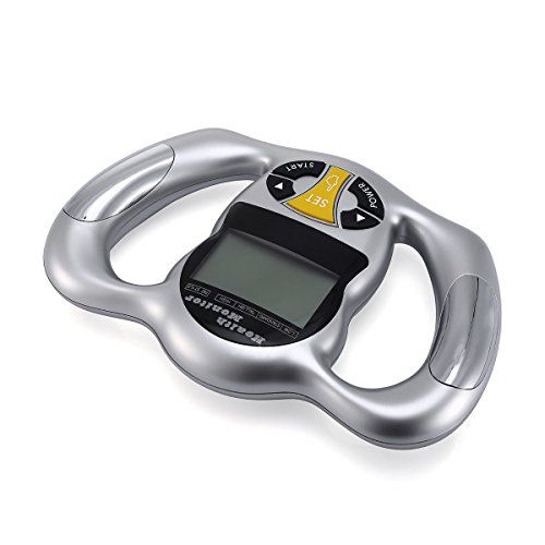 Handheld Digital Body Fat Health Tester Monitor Analyzer BMI Meter Calculator