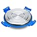 LunchBots Clicks Salad Container (4 Cup) - Stainless Steel Food Container with Leak-Proof Lid - Great for Salad, Leftovers and Healthy Lunches - Eco-Friendly, Dishwasher Safe and BPA-Free