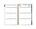 Blue Sky Day Designer for 2018 Weekly & Monthly Planner, Twin-Wire Binding, 5' x 8', Peyton White