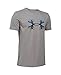 Under Armour Boys' UA Antler Logo T-Shirt Youth Medium True Gray Heather
