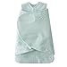 HALO Micro Fleece Sleepsack Swaddle, 3-Way Adjustable Wearable Blanket, TOG 3.0, Mint, Preemie