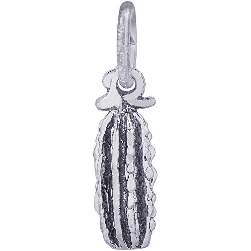 Rembrandt Charms Sterling Silver Pickle Charm (10 x 5 mm)