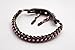 Bow Wrist Sling 550 Paracord - Survival Hunting Shooting - Durable Leather with Grommet (Bright Pink)