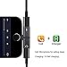 Headphone Adapter AUX Audio Jack Charging Adapter for iPhone Adapter [Audio + Charging + Call + Volume Control] Dual Headphone Line Converter Compatible with iPhone 11/Xs/Xs Max/XR / 8/8 Plus/Xthumb 1