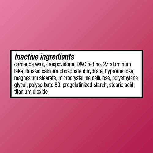 AMAZON BASIC CARE ALLERGY RELIEF, DIPHENHYDRAMINE HCL TABLETS 25 MG, ANTIHISTAMINE, CHERRY, 400 COUNT