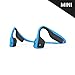 Aftershokz Titanium Mini Bone Conduction Wireless Bluetooth Headphones (Mini, Ocean Blue)