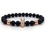 Batman Bracelet / Batman jewelry: bracelet for men, natural stone bracelet; bracelets men, black bracelet, batman charm, men beaded bracelet; Cubic Zirconia, beads and silk cord - gift bracelet