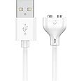 Kwevos Magnetic USB DC Charger Cable Replacement Charging Cord, 31.4Inch Long- 5mm/0.2in, for Toys/Facial Cleanser/Electric Toothbrush/Flashlight/Juicer (5mm/0.2in)