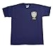 NYPD Kids Short Sleeve Screen Print Police Back T-shirt Navy Yellow Medium (1...