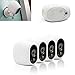 Sully Silicone Skins for Arlo HD (4 pcs White) for Arlo HD Wireless Free Camera Protective Case - for Netgear Arlo HD Smart Security Accessories Silikon Case - For VMS3230- By