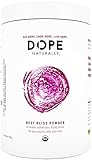 DOPE Naturally - Beet Bliss, Raw Organic Beet Root + Superfood Velocity Powder, Paleo & Vegan, 226 Grams