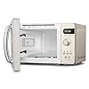 COMFEE-Retro-Style-800-w-20-L-Microwave-Oven-with-8-Auto-Menus-5-Cooking-Power-Levels-and-Express-Cook-Button-Apricot-Cream-CM-M202RAFCM COMFEE' Retro Style 800w 20L Microwave Oven with 8 Auto Menus, 5 Cooking Power Levels, and Express Cook Button - Apricot…