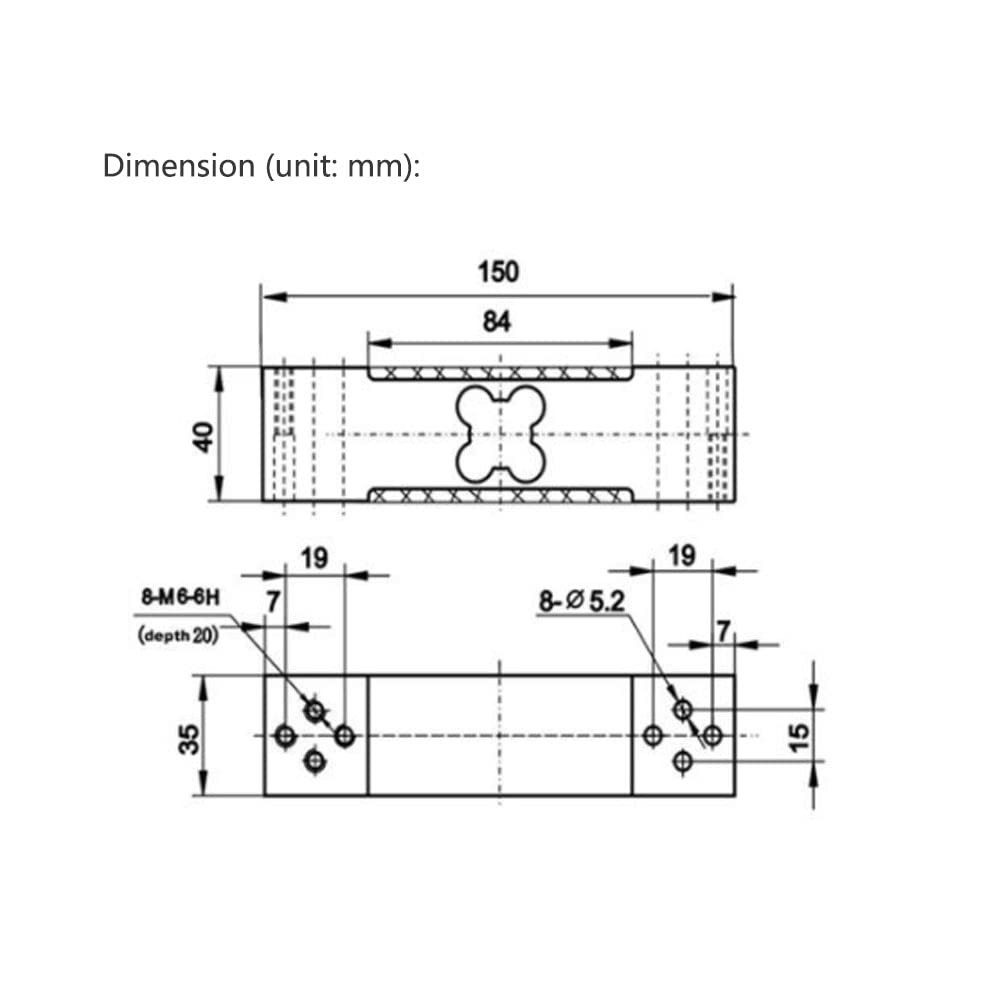 Mua ATO Single Point Beam Load Cell 100kg, Rectangle Typle Load Cell ...