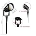 MEIKEE 7W LED Landscape Lights Low Voltage Outdoor Spotlight Led Pathway Lights Landscape Light Warm White IP66 Waterproof for Driveway, Yard, Lawn, Flood, Swimming Pool,Outdoor Garden Lights (2 Pack)
