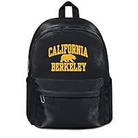 UYIQWCDFPK Unisex California Berkeley Nylon Backpack for Women Men School Backpack Pretty College Backpack