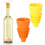 OFFENICE Fruit Fly Traps for Kitchens,Reusable Fly Traps Outdoor,Fruit Fly Trap Indoor,House Fly Trap Indoor 2 Packs