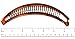 Parcelona French Extra Long 6.5 Inches Celluloid Tortoise Shell Ponytail Holder Large Banana Hair Clip