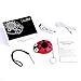 iDaye 130DB SOS with siren song voice Ladybug Emergency Personal alarm keychain,Protection Device with colorful flash work for kids/elderlies/owls and adults,Used as a speaker or electric torch.