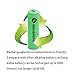 GEILIENERGY AA Size NICD AA 600mAh 1.2V Rechargeable Batteries for Solar Light,Solar Lamp,Garden Lights(Pack of 12)